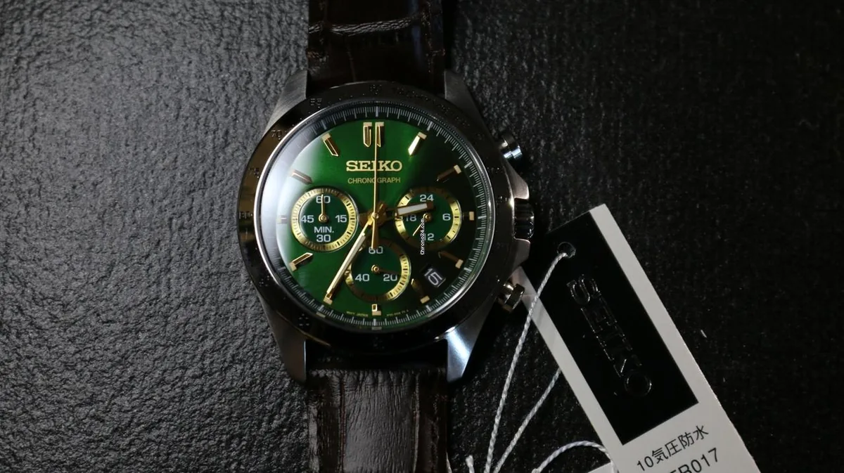 Seiko Chronograph original com tag